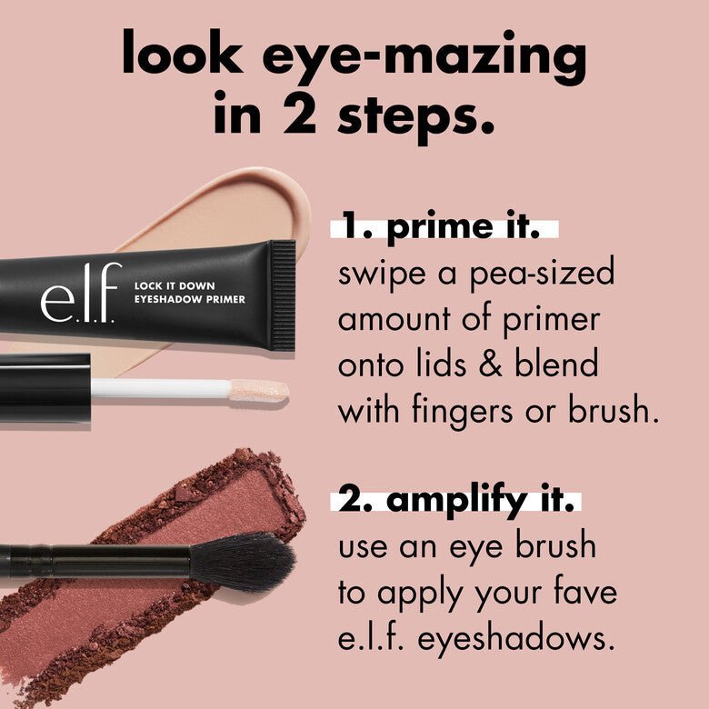 Elf Lock It Down Eyeshadow Primer - Zin Beauty Shop - Zine Beauty Shop