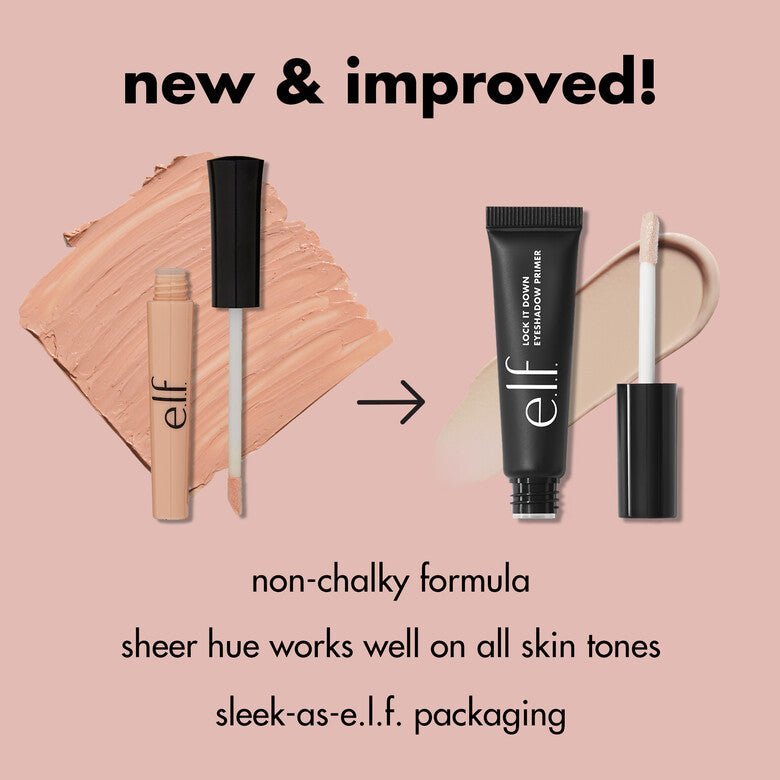 Elf Lock It Down Eyeshadow Primer - Zin Beauty Shop - Zine Beauty Shop