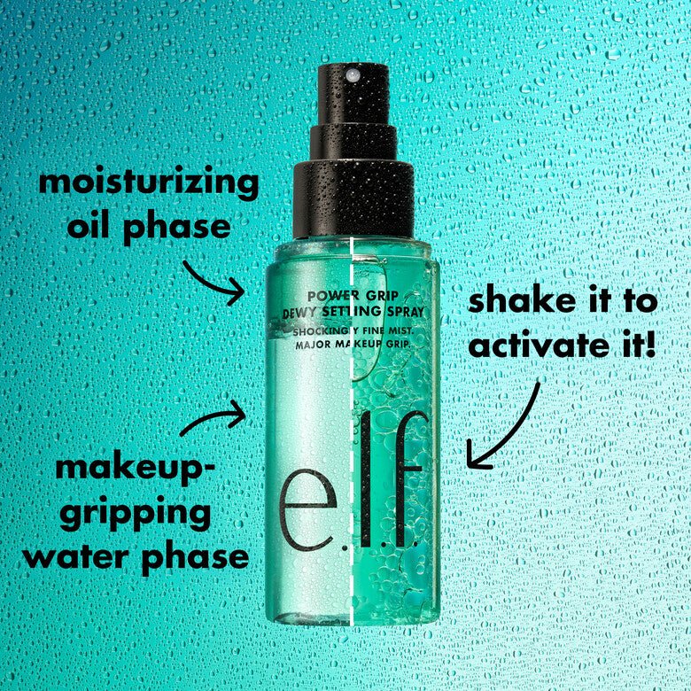 Elf Power Grip Dewy Setting Spray 80ml - Zin Beauty Shop - Zine Beauty Shop