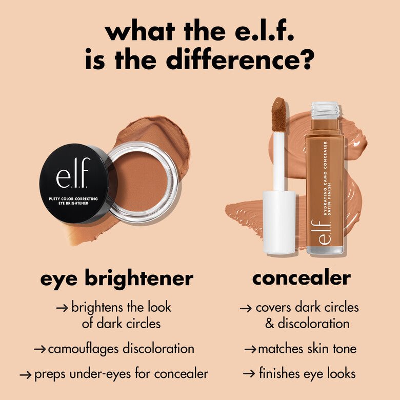 elf Putty Color-Correcting Eye Brightener - Zin Beauty Shop - Zine Beauty Shop