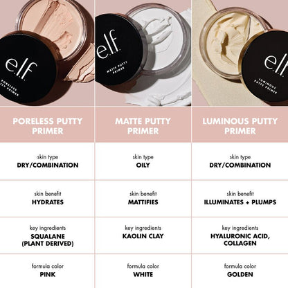 E.l.f Putty Primer Trio - Zin Beauty Shop - Zine Beauty Shop