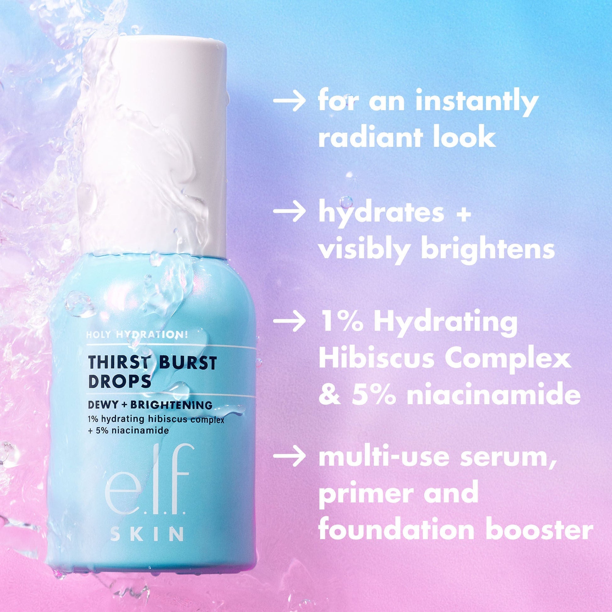 Elf Skin Holy Hydration! Thirst Burst Drops - Zin Beauty Shop - Zine Beauty Shop