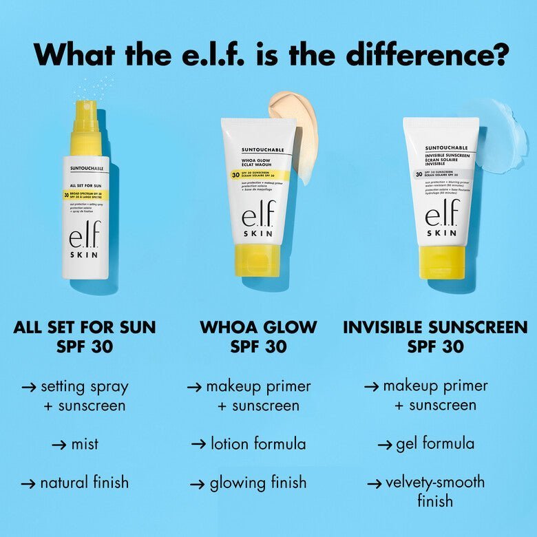 Elf Skin Suntouchable Invisible Sunscreen SPF 30 - Zin Beauty Shop - Zine Beauty Shop