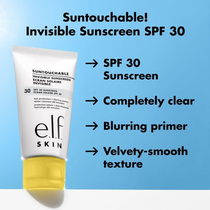Elf Skin Suntouchable Invisible Sunscreen SPF 30 - Zin Beauty Shop - Zine Beauty Shop