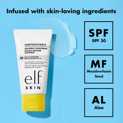 Elf Skin Suntouchable Invisible Sunscreen SPF 30 - Zine Beauty Shop - Zine Beauty Shop