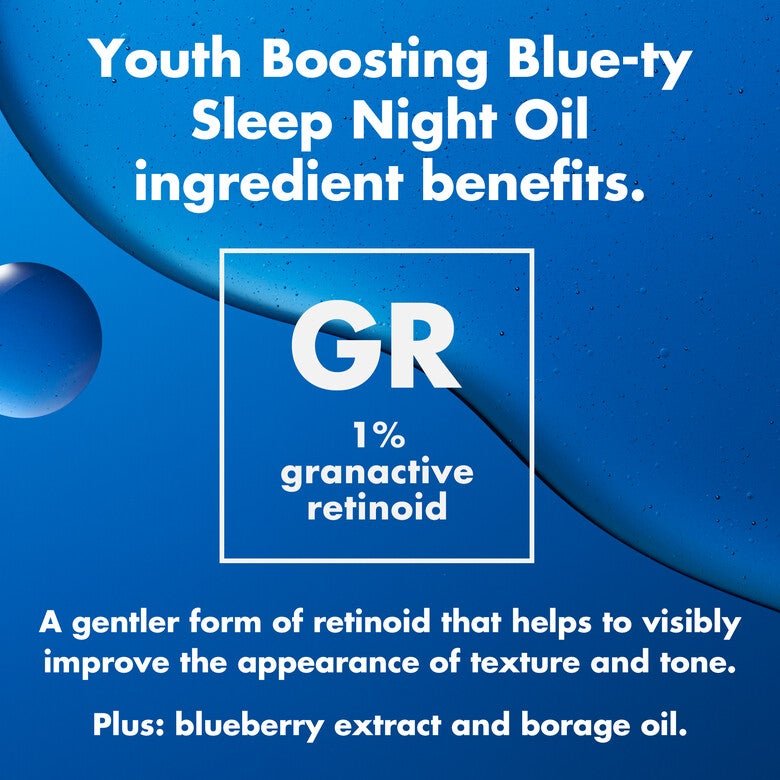 Elf Skin Youth Boosting Blue - ty Sleep Night Oil - Zin Beauty Shop - Zine Beauty Shop