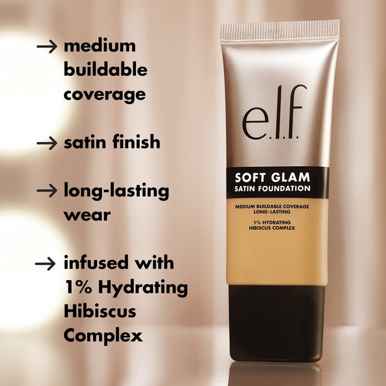 Elf Soft Glam Satin Foundation - Zin Beauty Shop - Zine Beauty Shop