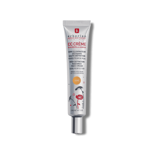 Erborian CC Cream Doré Even Tone Skin Perfector "Healthy Glow" Effect - Zin Beauty Shop - Zine Beauty Shop