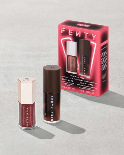 Fenty Beauty Chocolit Treatz Lip Luminizer + Lip Oil Duo - Zine Beauty Shop - Zine Beauty Shop