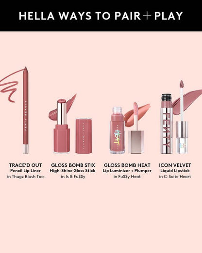 Fenty Beauty Trace'd Out Longwear Waterproof Pencil Lip Liner - Zine Beauty Shop - Zine Beauty Shop