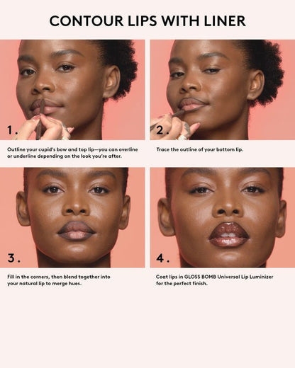 Fenty Beauty Trace'd Out Longwear Waterproof Pencil Lip Liner - Zine Beauty Shop - Zine Beauty Shop