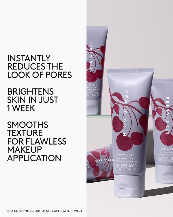 Fenty Skin Cherry Dub Superfine Daily Cleansing Face Scrub 100g - Zin Beauty Shop - Zine Beauty Shop