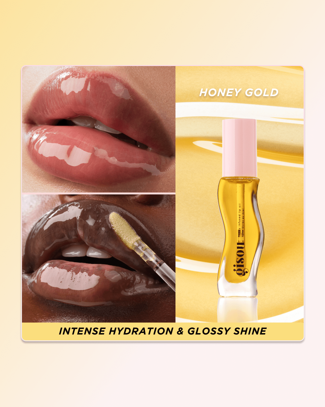 Gisou Honey Infused Hydrating Lip Oil - Zin Beauty Shop - Zine Beauty Shop