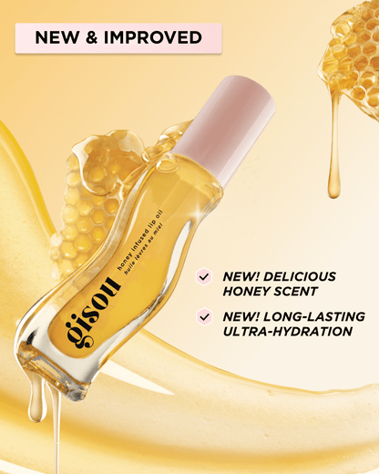 Gisou Honey Infused Hydrating Lip Oil - Zin Beauty Shop - Zine Beauty Shop
