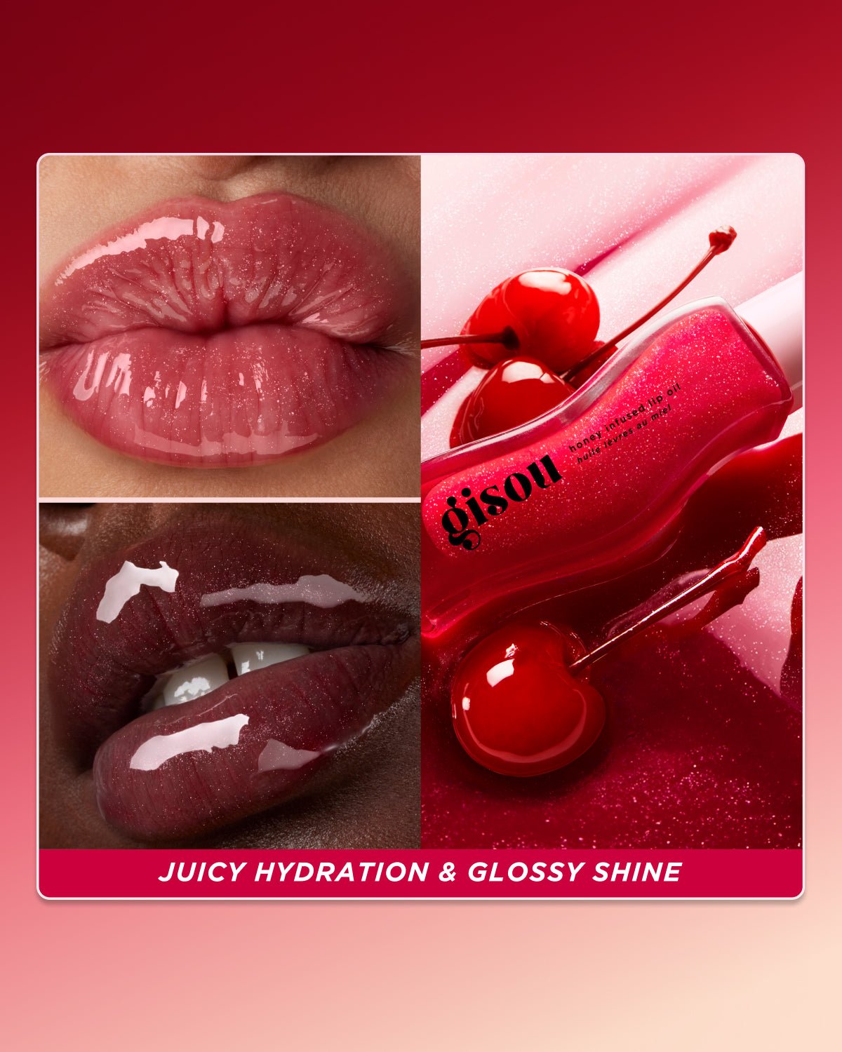 Gisou Honey Infused Hydrating Lip Oil - Zin Beauty Shop - Zine Beauty Shop