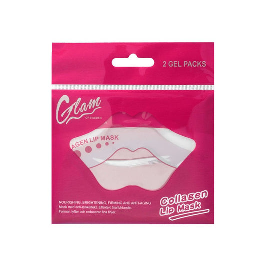 Glam of Sweden Collagen lip mask 2 gel packs - Zin Beauty Shop - Zine Beauty Shop