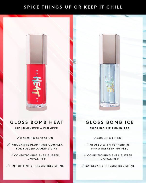 GLOSS BOMB ICE COOLING LIP LUMINIZER - Zin Beauty Shop - Zine Beauty Shop