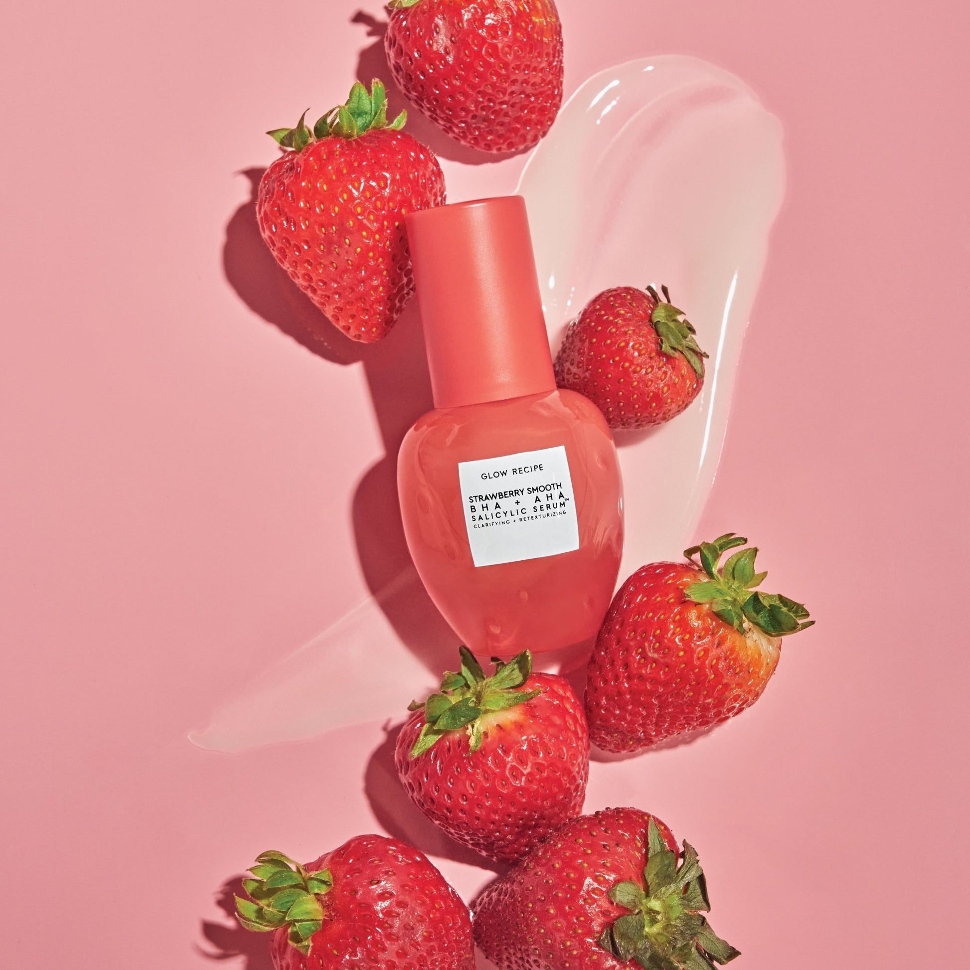 Glow Recipe Strawberry Smooth BHA+AHA Salicylic Serum 30ml - Zine Beauty Shop - Zine Beauty Shop