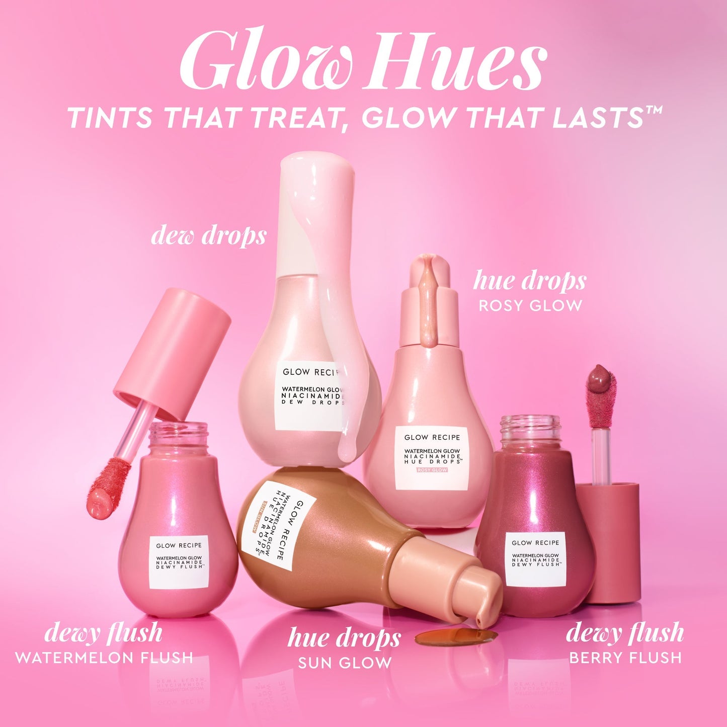 Glow Recipe Watermelon Glow Niacinamide Hue Drops 40ml - Zine Beauty Shop - Zine Beauty Shop