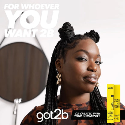 Got2be GLUED 4 BROWS & EDGES 2IN1 GEL - Zin Beauty Shop - Zine Beauty Shop