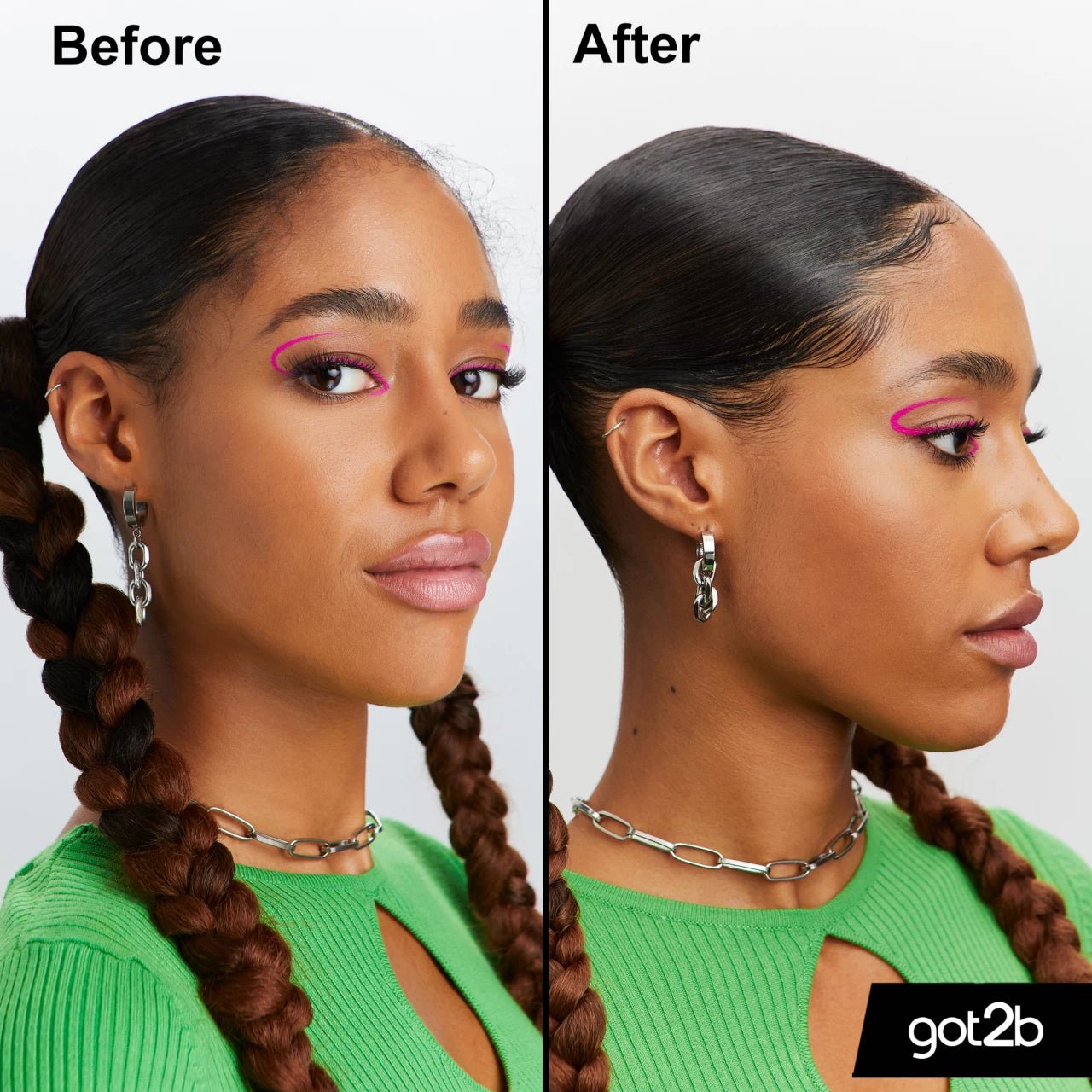 Got2be GLUED 4 BROWS & EDGES 2IN1 GEL - Zin Beauty Shop - Zine Beauty Shop
