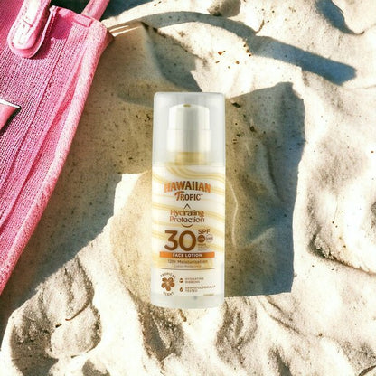 Hawaiian Tropic Hydrating Protection Face Sunscreen Lotion SPF 30 50ml - Zine Beauty Shop - Zine Beauty Shop