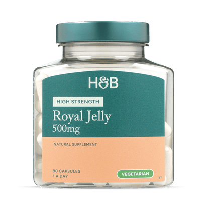 Holland & Barrett High Strength Royal Jelly 90 capsules - Zin Beauty Shop - Zine Beauty Shop