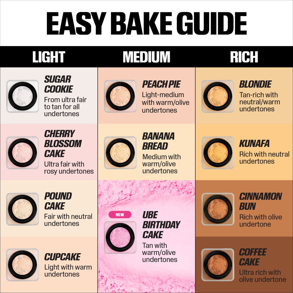 Huda Beauty Easy Bake Powder - Zin Beauty Shop - Zine Beauty Shop