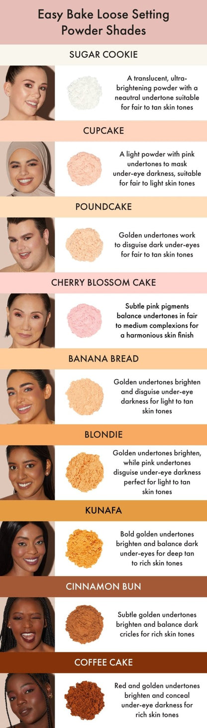 Huda Beauty Easy Bake Powder - Zin Beauty Shop - Zine Beauty Shop