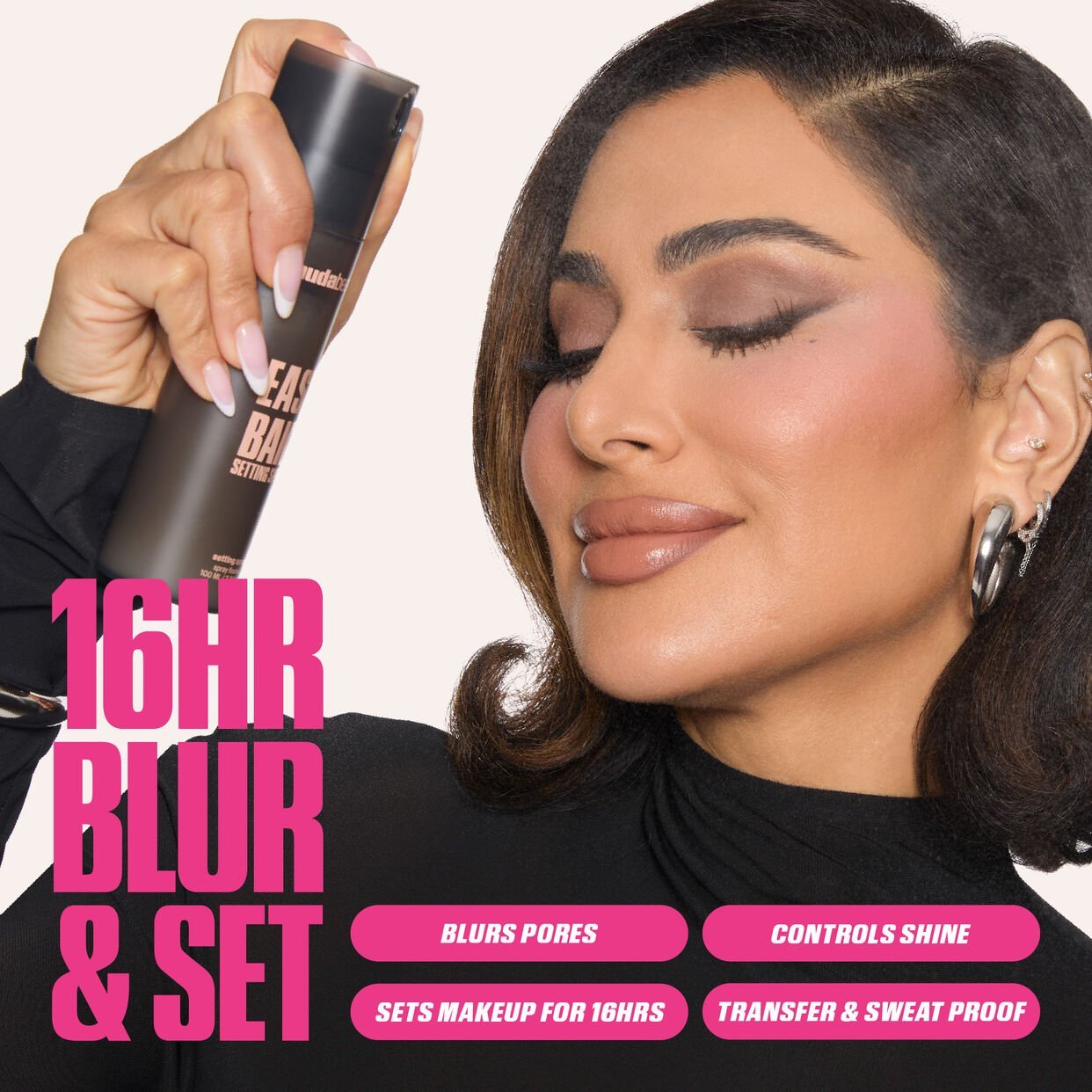 Huda Beauty Easy Bake Setting Spray with 16-Hour Wear 100ml - Zin Beauty Shop - Zine Beauty Shop
