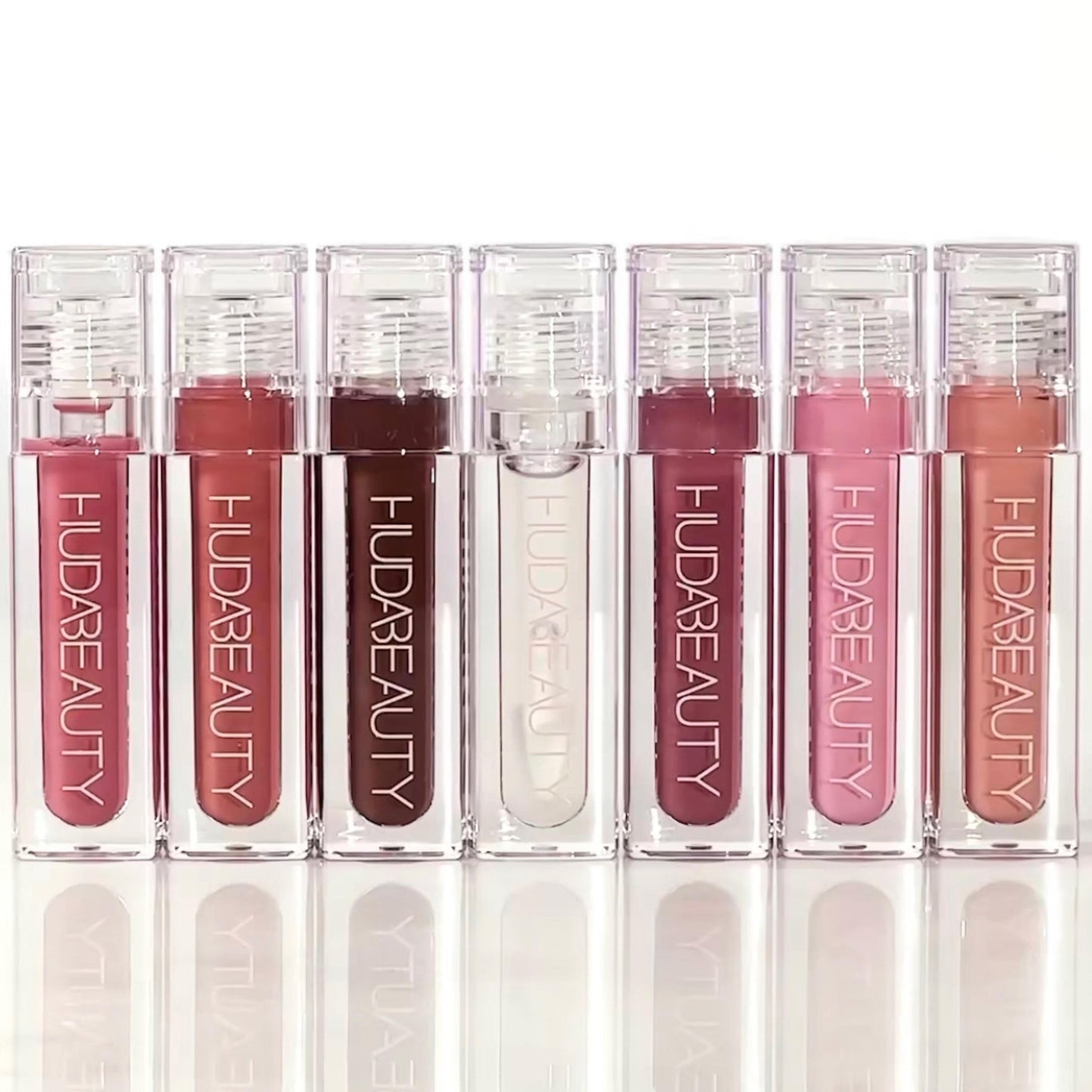 HUDA BEAUTY Faux Filler Shiny Non-Sticky Lip Gloss