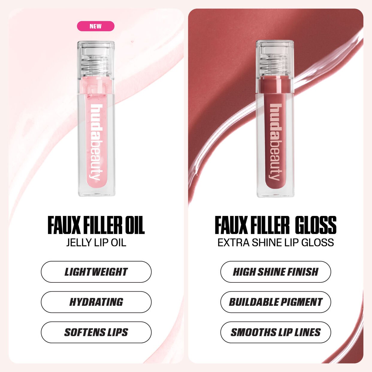 Huda Beauty FAUXFILLER Jelly Oil - Zine Beauty Shop - Zine Beauty Shop