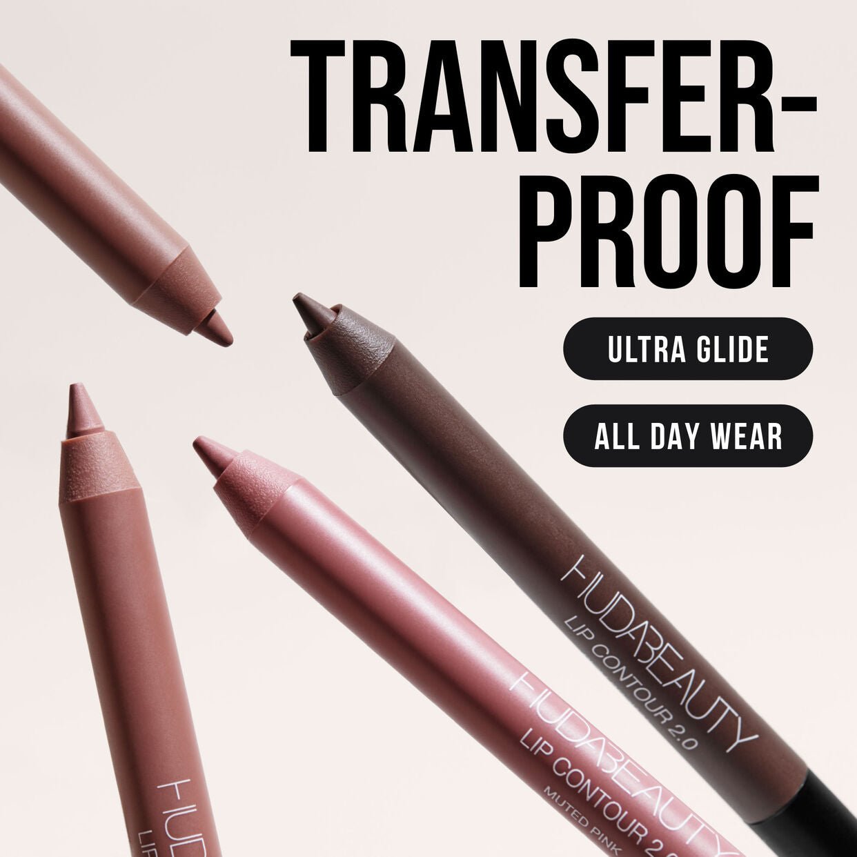 Huda Beauty Lip Contour Mini Duo Yummy Browns - Zin Beauty Shop - Zine Beauty Shop