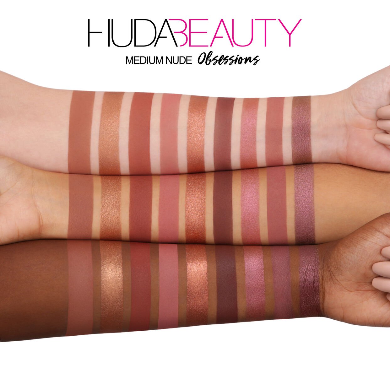 Huda Beauty NUDE Obsessions Eyeshadow Palette - Zin Beauty Shop - Zine Beauty Shop