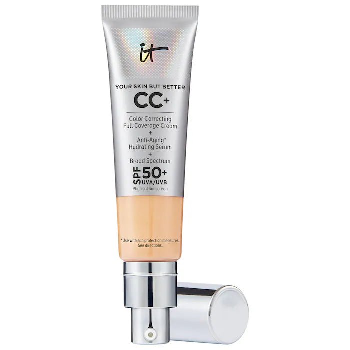 It Cosmetics CC+ Cream Full-Coverage Foundation with SPF 50+ - Zin Beauty Shop - Zine Beauty Shop