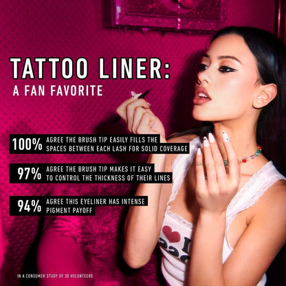 KVD Dual - Ended Tattoo Liner Waterproof Liquid Eyeliner - Zine Beauty Shop - Zine Beauty Shop