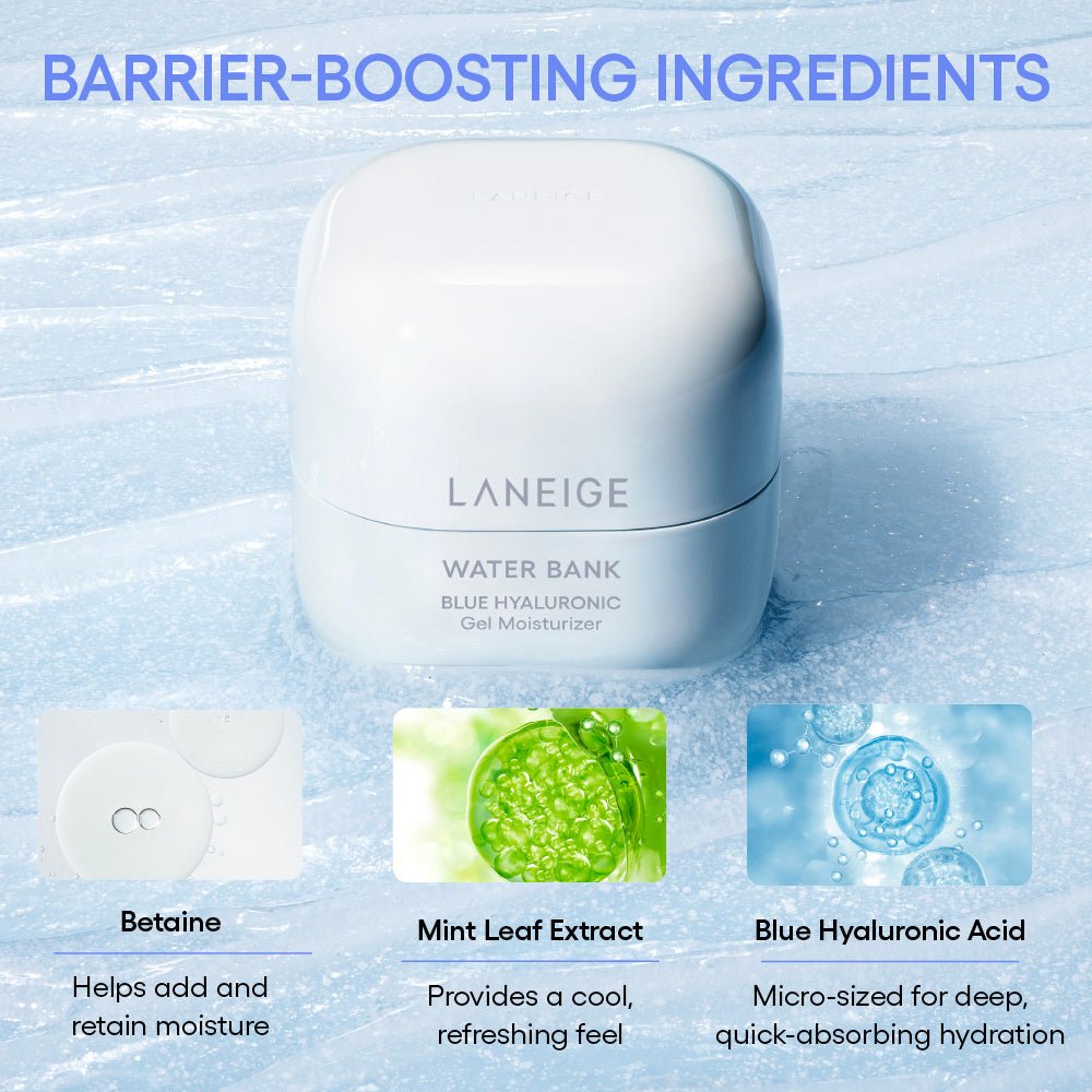 Laneige Water Bank Blue Hyaluronic Gel Moisturizer 50ml - Zin Beauty Shop - Zine Beauty Shop
