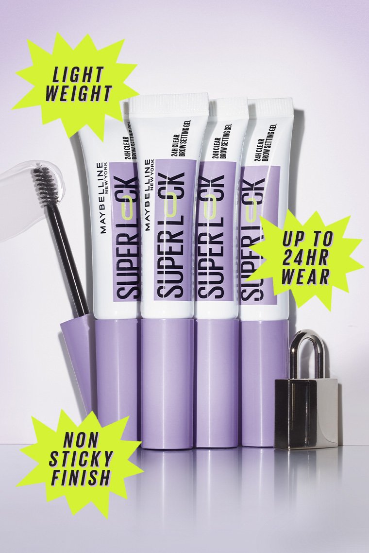 Maybelline SUPER LOCK BROW GLUE 7ml - Zin Beauty Shop - Zine Beauty Shop