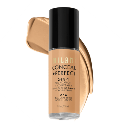 MILANI Conceal + Perfect 2-In-1 Foundation + Concealer - Zin Beauty Shop - Zine Beauty Shop