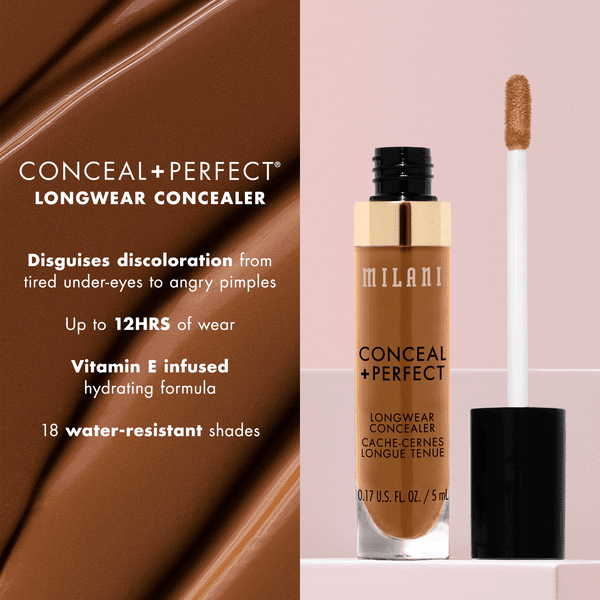 MILANI Conceal + Perfect Longwear Concealer - Zin Beauty Shop - Zine Beauty Shop