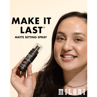 Milani Make It Last Matte - Matte Finish Charcoal Setting Spray 60ml - Zine Beauty Shop - Zine Beauty Shop