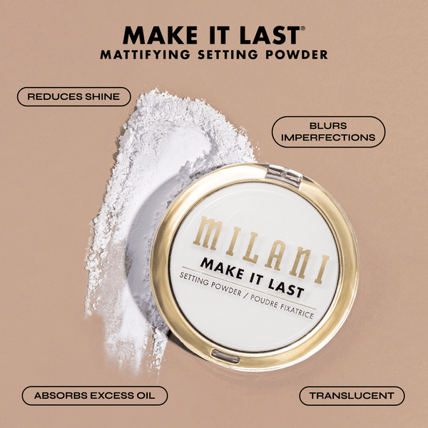 Milani Make It Last Mattifying Setting Powder - Zin Beauty Shop - Zine Beauty Shop