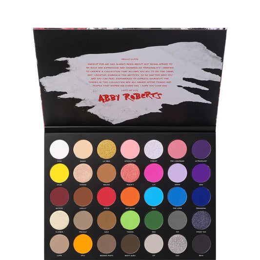 Morphe X Abby Roberts 35 - Pan Artistry Palette - Zine Beauty Shop - Zine Beauty Shop