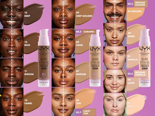 NYX Bare With Me Concealer Serum - Zin Beauty Shop - Zine Beauty Shop