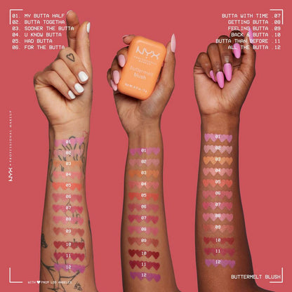 NYX Buttermelt Blush - Zine Beauty Shop - Zine Beauty Shop
