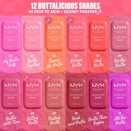 NYX Buttermelt Blush - Zine Beauty Shop - Zine Beauty Shop