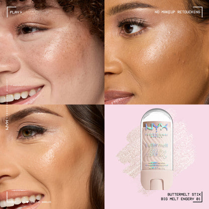NYX Buttermelt Glow Boosting Highlighter Stix - Zin Beauty Shop - Zine Beauty Shop