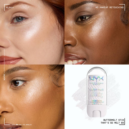 NYX Buttermelt Glow Boosting Highlighter Stix - Zin Beauty Shop - Zine Beauty Shop