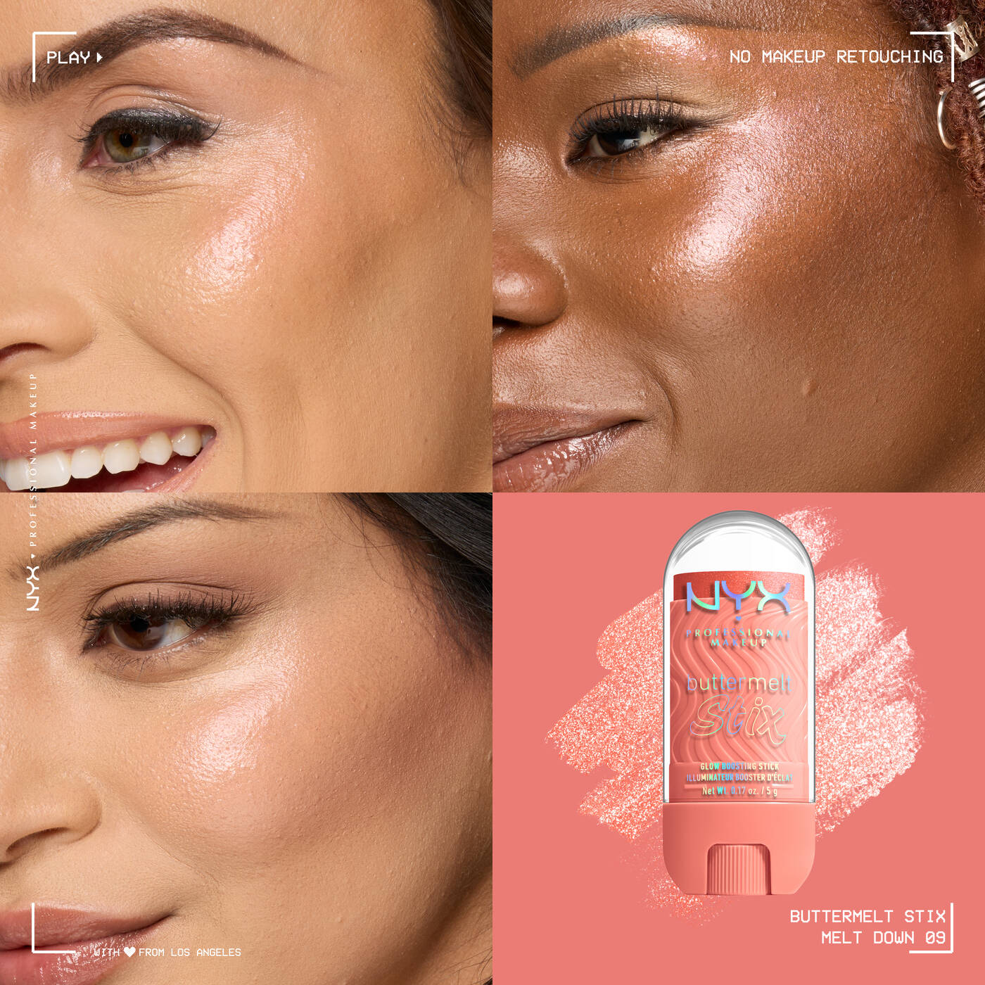 NYX Buttermelt Glow Boosting Highlighter Stix - Zin Beauty Shop - Zine Beauty Shop