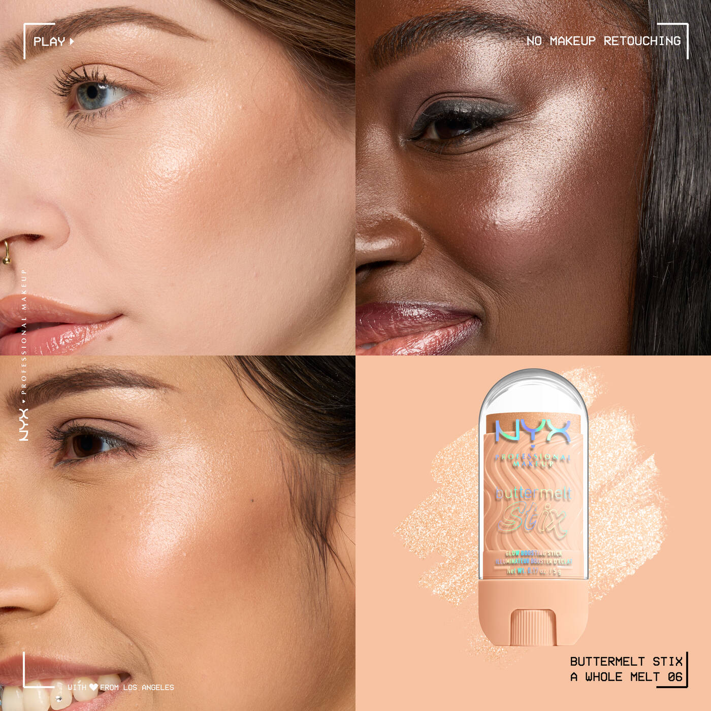 NYX Buttermelt Glow Boosting Highlighter Stix - Zin Beauty Shop - Zine Beauty Shop